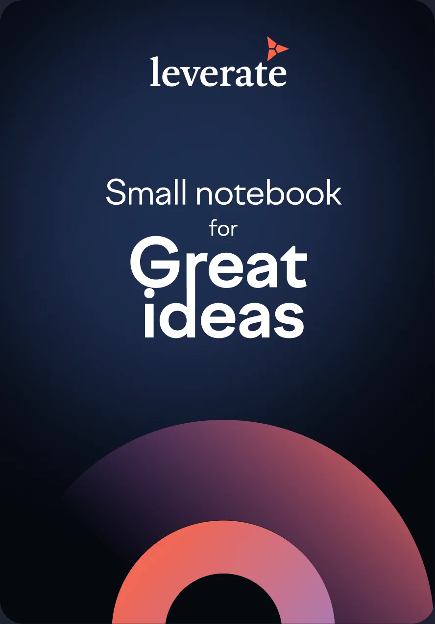 Stationery notebook — Small notebook for great ideas